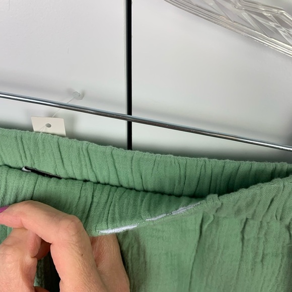 NWT Madewell SMALL Lightestspun Cover-Up Shorts Gatehouse Green - Picture 8 of 10